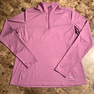 Nike Golf purple long sleeve shirt, size L, EUC